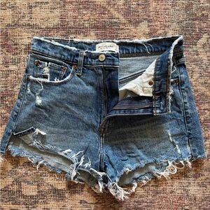 Abercrombie High Rise Mom Short